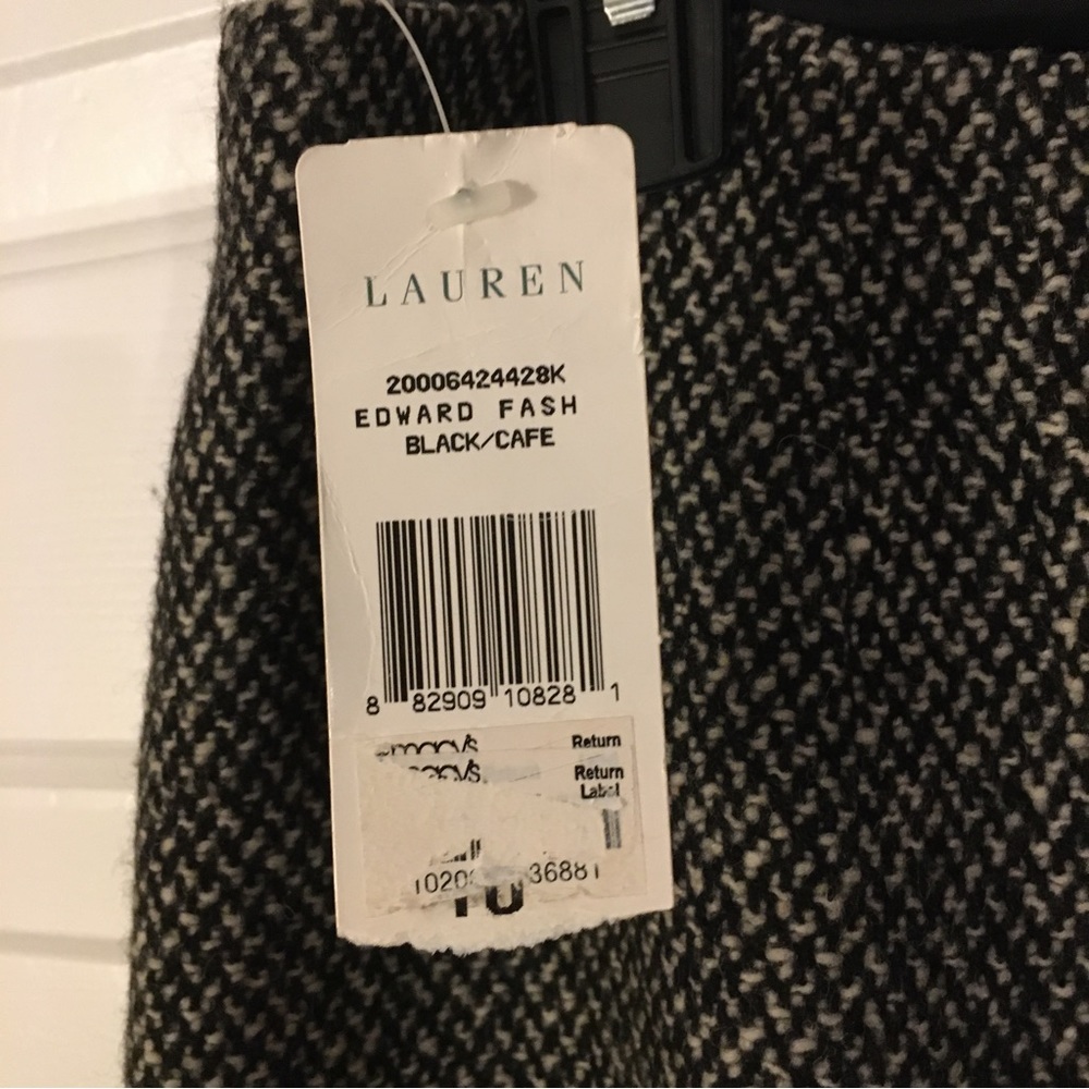 NWT Wool Ralph Lauren- midi pencil skirt - Picture 6 of 7